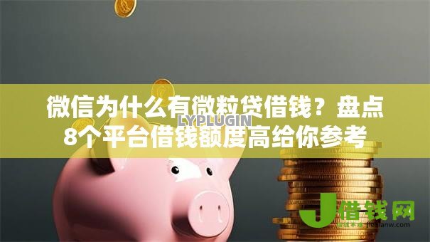 微信为什么有微粒贷借钱？盘点8个平台借钱额度高给你参考