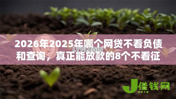 2026年2025年哪个网贷不看负债和查询,真正能放款的8个不看征信网贷平台哪些好下款推荐 2026年2025年哪个网贷不看负债和查询,真正能放款的8个不看征信网贷平台哪些好下款推荐