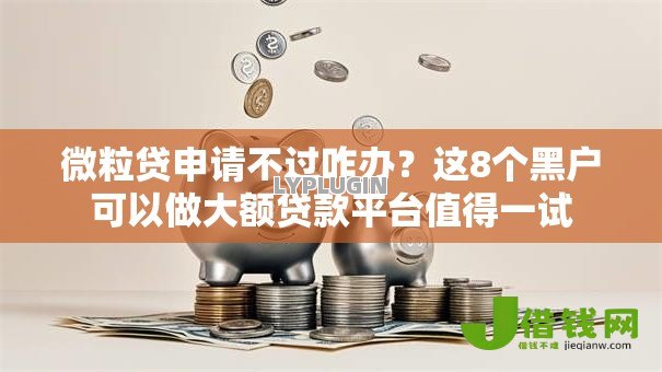 微粒贷申请不过咋办?这8个黑户可以做大额贷款平台值得一试 微粒贷申请不过咋办?这8个黑户可以做大额贷款平台值得一试