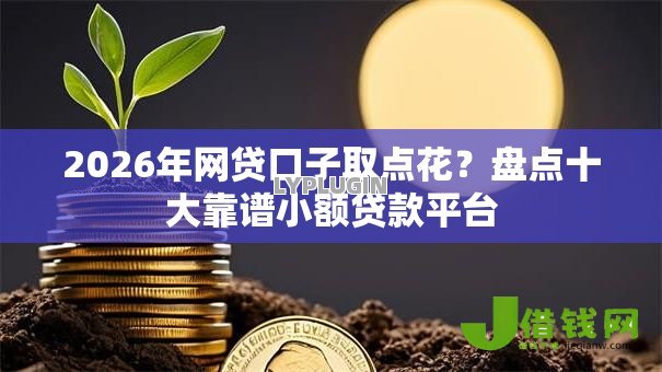 2026年网贷口子取点花？盘点十大靠谱小额贷款平台