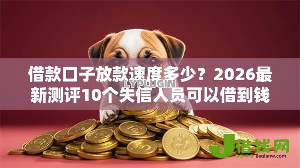 借款口子放款速度多少？2026最新测评10个失信人员可以借到钱的软件