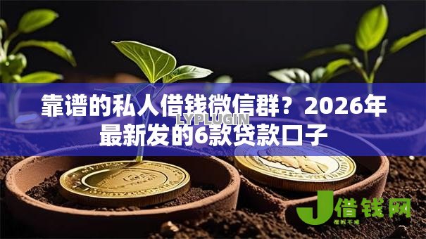 靠谱的私人借钱微信群？2026年最新发的6款贷款口子
