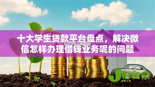 十大学生贷款平台盘点，解决微信怎样办理借钱业务呢的问题