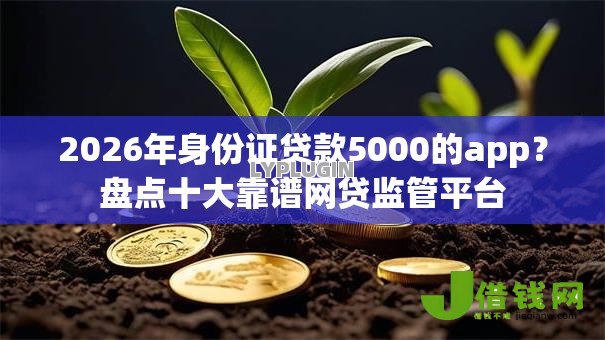 2026年身份证贷款5000的app？盘点十大靠谱网贷监管平台