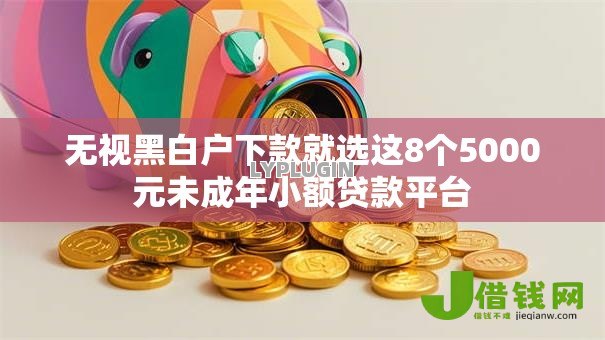 无视黑白户下款就选这8个5000元未成年小额贷款平台