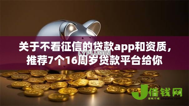 关于不看征信的贷款app和资质,推荐7个16周岁贷款平台给你 关于不看征信的贷款app和资质,推荐7个16周岁贷款平台给你