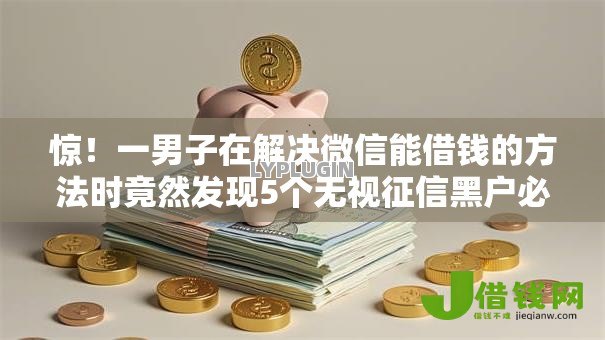 惊!一男子在解决微信能借钱的方法时竟然发现5个无视征信黑户必下的贷款口子,事后分享了出来 惊!一男子在解决微信能借钱的方法时竟然发现5个无视征信黑户必下的贷款口子,事后分享了出来