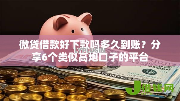 微贷借款好下款吗多久到账？分享6个类似高炮口子的平台