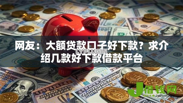 网友:大额贷款口子好下款?求介绍几款好下款借款平台 网友:大额贷款口子好下款?求介绍几款好下款借款平台