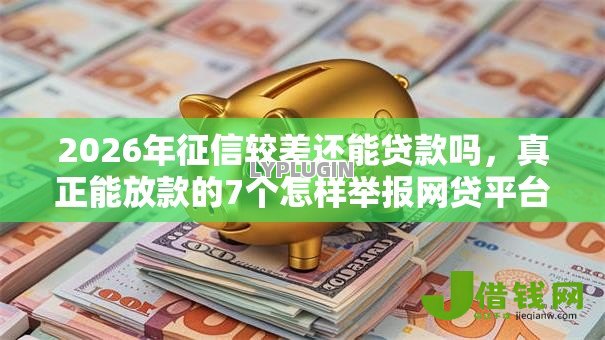 2026年征信较差还能贷款吗，真正能放款的7个怎样举报网贷平台推荐