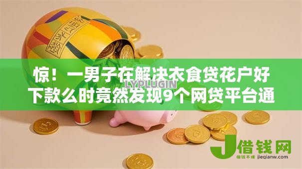 惊！一男子在解决衣食贷花户好下款么时竟然发现9个网贷平台通过率高，事后分享了出来