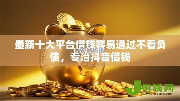 最新十大平台借钱容易通过不看负债，专治抖音借钱