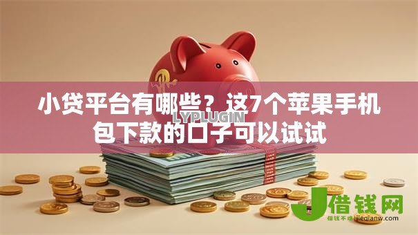 小贷平台有哪些？这7个苹果手机包下款的口子可以试试