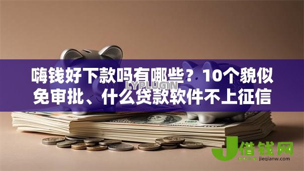 嗨钱好下款吗有哪些？10个貌似免审批、什么贷款软件不上征信不用还合集
