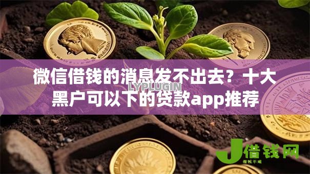 微信借钱的消息发不出去？十大黑户可以下的贷款app推荐