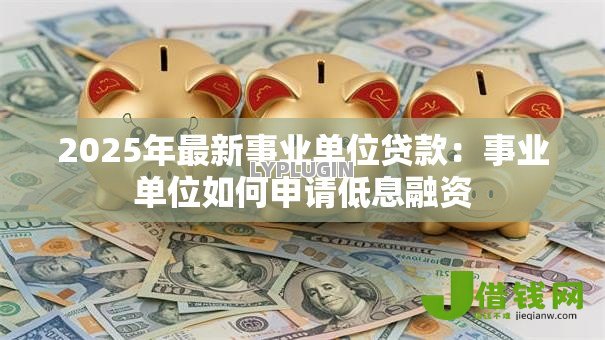 2025年最新事业单位贷款：事业单位如何申请低息融资
