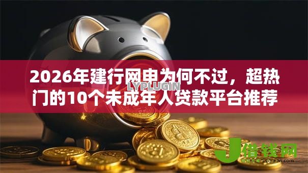 2026年建行网申为何不过，超热门的10个未成年人贷款平台推荐