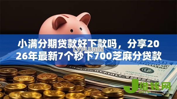 小满分期贷款好下款吗，分享2026年最新7个秒下700芝麻分贷款口子