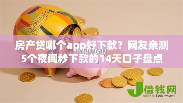 房产贷哪个app好下款？网友亲测5个夜间秒下款的14天口子盘点