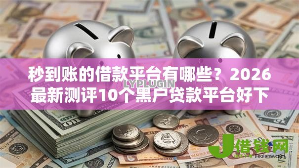 秒到账的借款平台有哪些？2026最新测评10个黑户贷款平台好下款快