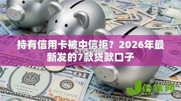 持有信用卡被中信拒？2026年最新发的7款贷款口子