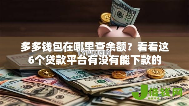 多多钱包在哪里查余额?看看这6个贷款平台有没有能下款的 多多钱包在哪里查余额?看看这6个贷款平台有没有能下款的