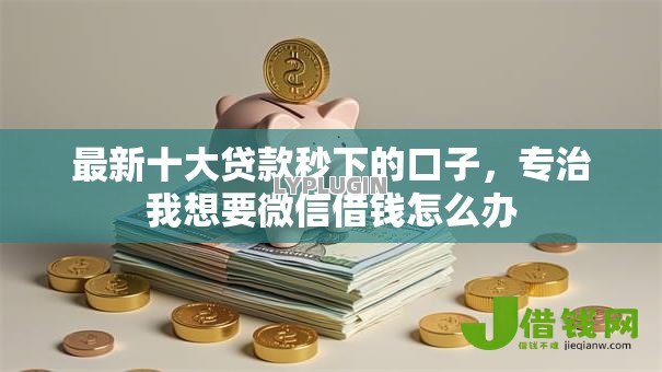 最新十大贷款秒下的口子，专治我想要微信借钱怎么办