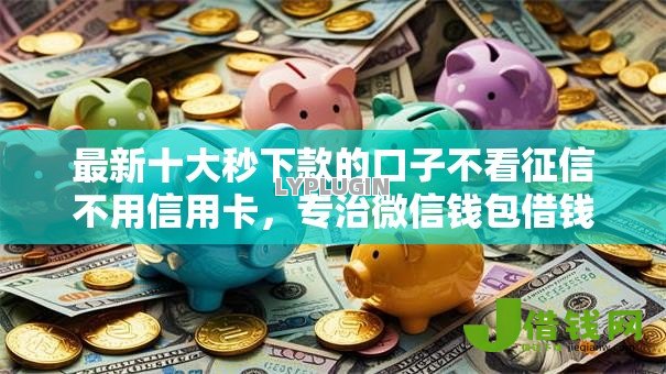 最新十大秒下款的口子不看征信不用信用卡，专治微信钱包借钱马上到账方法