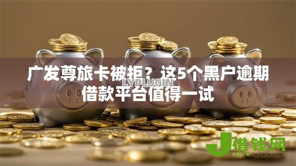 广发尊旅卡被拒？这5个黑户逾期借款平台值得一试