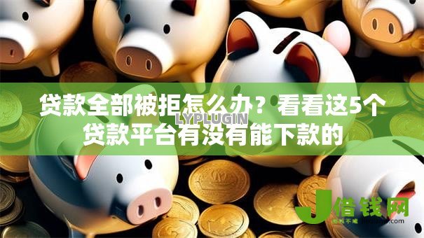 贷款全部被拒怎么办？看看这5个贷款平台有没有能下款的