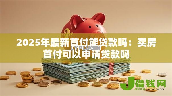 2025年最新首付能贷款吗：买房首付可以申请贷款吗