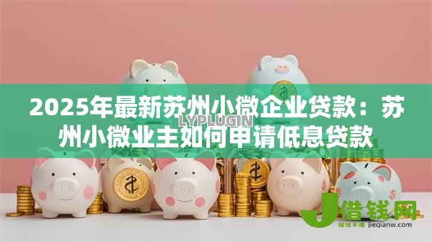 2025年最新苏州小微企业贷款：苏州小微业主如何申请低息贷款
