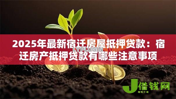 2025年最新宿迁房屋抵押贷款：宿迁房产抵押贷款有哪些注意事项