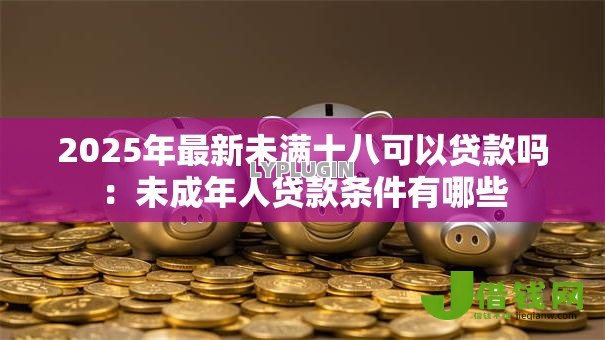 2025年最新未满十八可以贷款吗：未成年人贷款条件有哪些