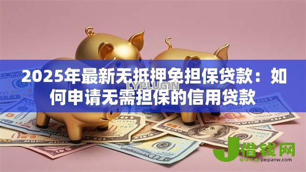 2025年最新无抵押免担保贷款:如何申请无需担保的信用贷款 2025年最新无抵押免担保贷款:如何申请无需担保的信用贷款