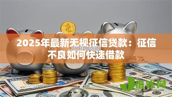 2025年最新无视征信贷款：征信不良如何快速借款
