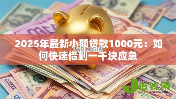 2025年最新小额贷款1000元:如何快速借到一千块应急 2025年最新小额贷款1000元:如何快速借到一千块应急
