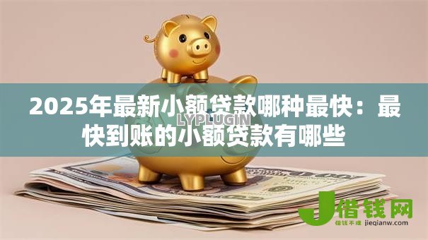 2025年最新小额贷款哪种最快:最快到账的小额贷款有哪些 2025年最新小额贷款哪种最快:最快到账的小额贷款有哪些