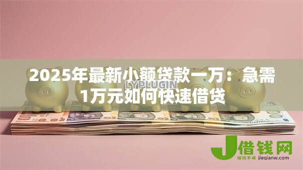 2025年最新小额贷款一万：急需1万元如何快速借贷