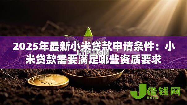 2025年最新小米贷款申请条件：小米贷款需要满足哪些资质要求