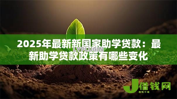 2025年最新新国家助学贷款:最新助学贷款政策有哪些变化 2025年最新新国家助学贷款:最新助学贷款政策有哪些变化