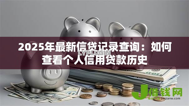 2025年最新信贷记录查询:如何查看个人信用贷款历史 2025年最新信贷记录查询:如何查看个人信用贷款历史