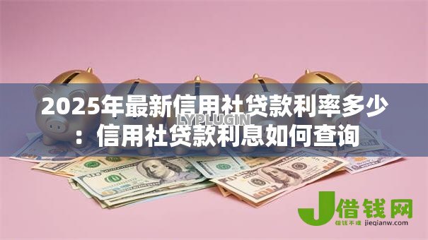 2025年最新信用社贷款利率多少：信用社贷款利息如何查询