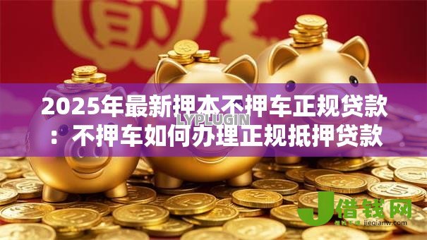 2025年最新押本不押车正规贷款：不押车如何办理正规抵押贷款