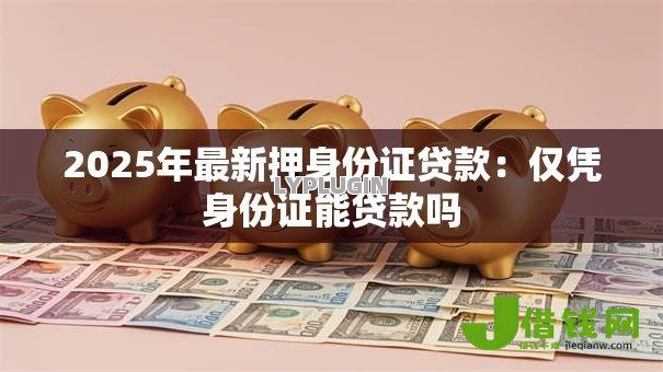 2025年最新押身份证贷款：仅凭身份证能贷款吗