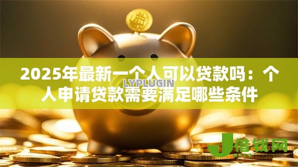 2025年最新一个人可以贷款吗：个人申请贷款需要满足哪些条件