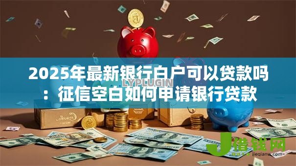 2025年最新银行白户可以贷款吗：征信空白如何申请银行贷款