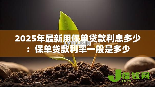 2025年最新用保单贷款利息多少：保单贷款利率一般是多少