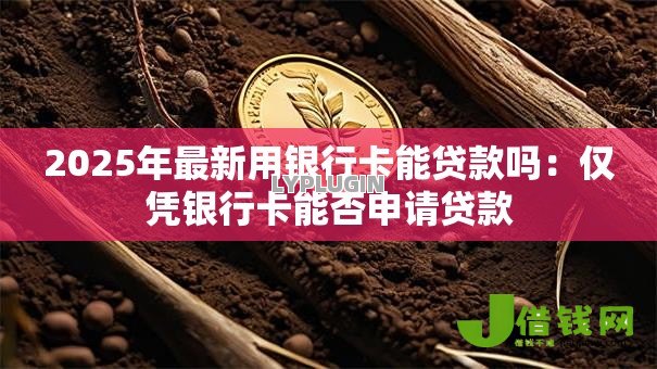 2025年最新用银行卡能贷款吗:仅凭银行卡能否申请贷款 2025年最新用银行卡能贷款吗:仅凭银行卡能否申请贷款
