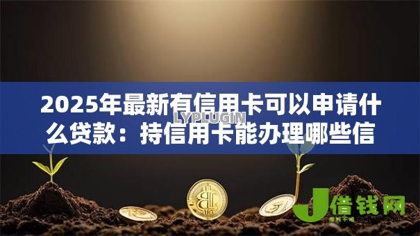 2025年最新有信用卡可以申请什么贷款：持信用卡能办理哪些信用贷款